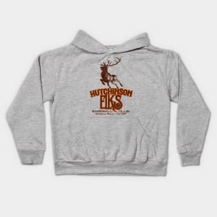 Defunct Hutchinson Elks Baseball Team Kids Hoodie